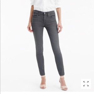 J Crew Toothpick Jeans Grey 28 Like New